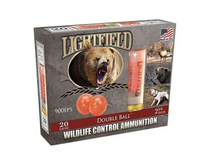 LIGHTFIELD 20ga 2.75in DOUBLE BALL 900fps 5pk