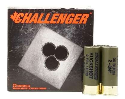 CHALLENGER 12ga 00 BUCKSHOT 1300fps 100pk - Image 2