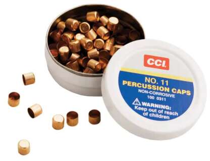 CCI No.11 PERCUSSION CAPS 100pk