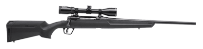 SAVAGE AXIS II XP COMPACT 6.5 CREEDMOOR BLACK 20in 4rnd DBM BUSHNELL 3-9x40 BANNER