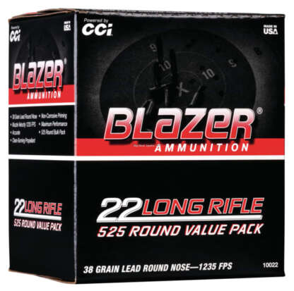 CCI BLAZER 22LR 38gr LRN 1235fps 525pk