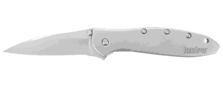 KERSHAW LEEK 3in FOLDING KNIFE - SILVER