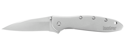 KERSHAW LEEK 3in FOLDING KNIFE - SILVER