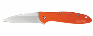 KERSHAW LEEK 3in FOLDING KNIFE - ORANGE