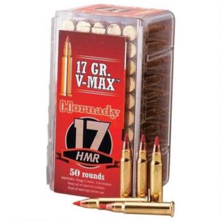 HORNADY 17 HMR 17gr V-MAX 2550fps 50pk