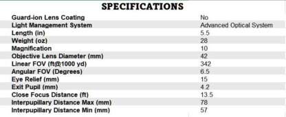 LEUPOLD BX-2 ALPINE HD 10x42mm BINOCULAR - Image 6