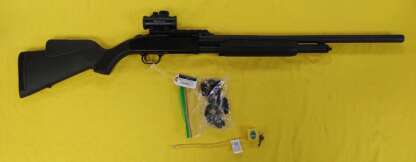 MOSSBERG 500 SLUG 12ga 24in 5rnd W/TASCO POWERPOINT 1x30