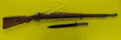 MAUSER 1935 BRAZILIAN 7x57 29.5in 5rnd  W/MATCHING BAYONET