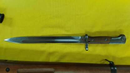 MAUSER 1935 BRAZILIAN 7x57 29.5in 5rnd  W/MATCHING BAYONET - Image 4