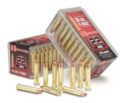 HORNADY VARMINT EXPRESS 22 WMR 30gr V-MAX 2200fps 50pk