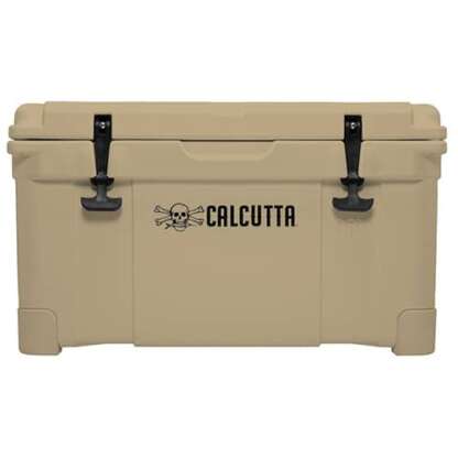 CALCUTTA 75L TAN W/DIVIDER LED DRAIN ROPE HANDLES 34.1X17.4X19.1