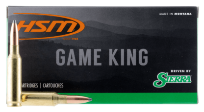 HSM GAMEKING 30-06 SPRG 150gr SBT SP 20pk 3000fps