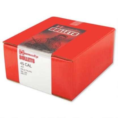 HORNADY FMJ-RN 45CAL .451in 230gr 500pk