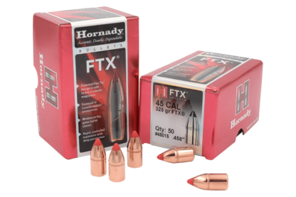 HORNADY FTX 45CAL .458in 325gr 50pk