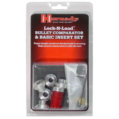 HORNADY LNL COMPARATOR BODY W/SET OF 6 INSERTS