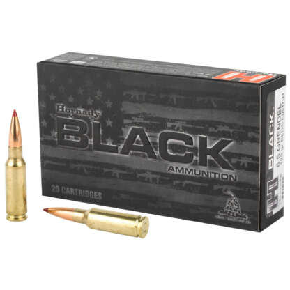 HORNADY BLACK 6.5 GRENDEL 123gr ELD MATCH 2580fps 20pk