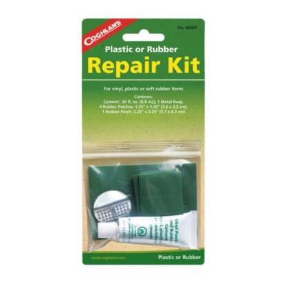 COGHLAN'S PLASTIC OR RUBBER REPAIR KIT