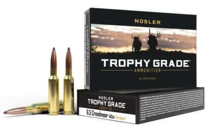 NOSLER TROPHY GRADE 6.5 CREEDMOOR 140gr PARTITION 20pk 2650fps