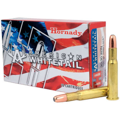 HORNADY AW 30-30 WIN 150gr INTERLOCK RN 2390fps 20pk