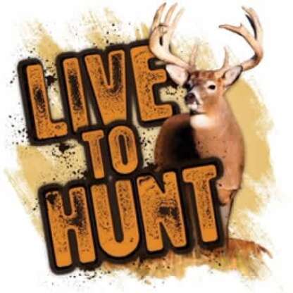 MOSSY OAK LIVE TO HUNT DECAL