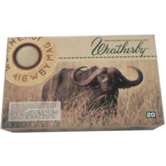 WEATHERBY 416 WBY MAG 400gr SP 20pk 2700fps