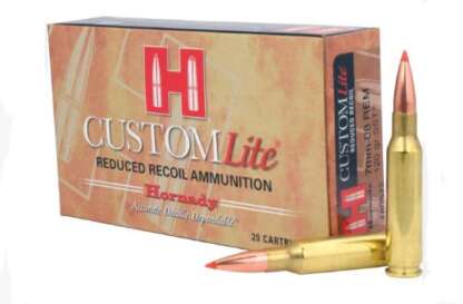 HORNADY CUSTOM LITE 7mm-08 REM 120gr SST 2675fps 20pk