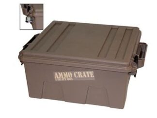 MTM AMMO CRATE UTILITY BOX 19 x 15.75 x 8in(H) DARK EARTH
