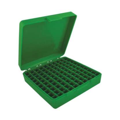 MTM 9MM, 380 ACP 100rnd GREEN AMMO BOX - Image 2