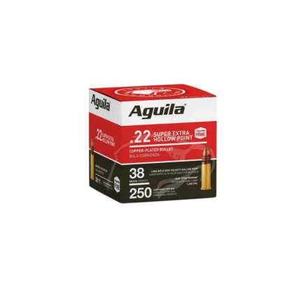 AGUILA 22LR SUPER EXTRA 38gr HP HV 1280fps 500pk