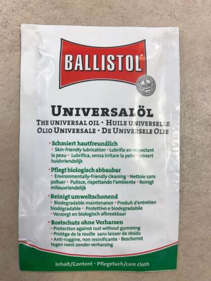 BALLISTOL UNIVERSAL OIL WIPES