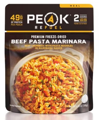 BEEF PASTA MARINARA FREEZE DRIED FOOD