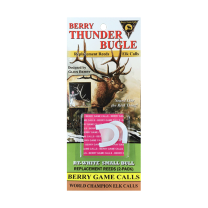 THUNDER BUGLE REEDS - WHITE SMALL BULL REPLACEMENT