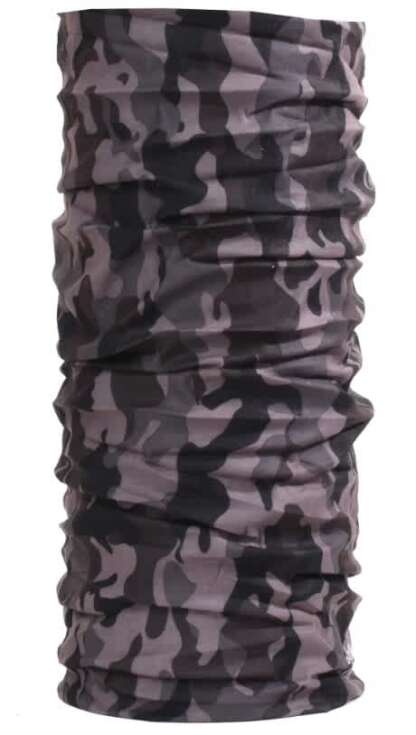 ACTIVE TUBE NECK GAITER - BLACK CAMO