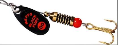 MEPPS BLACK FURY #00 FL RED DOT TREBLE