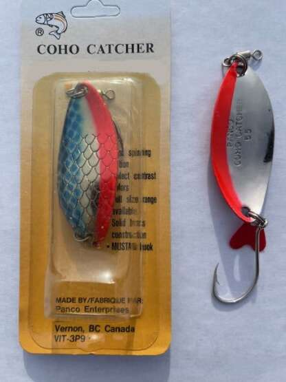 COHO CATCHER #55 BLUE SCALE RED STRIPE