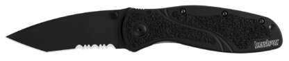 KERSHAW BLUR BLK/BLK TANTO FOLDING KNIFE