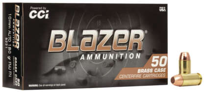 CCI BLAZER 10mm AUTO 180gr FMJ FN 1200fps 50pk