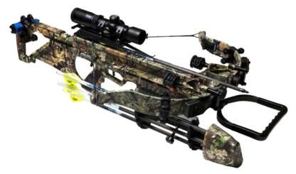 EXCALIBUR MICRO SUPPRESSOR 400TD W/TACT 100 CROSSBOW - BREAK-UP COUNTRY PACKAGE