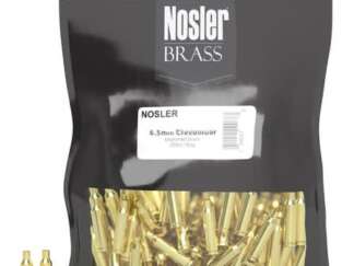 NOSLER 6.5 CREEDMOOR UNPREPPED BULK UNPRIMED BRASS 100pk