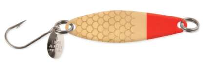 NEEDLEFISH 2.5in BRASS / RED HEAD SPOON