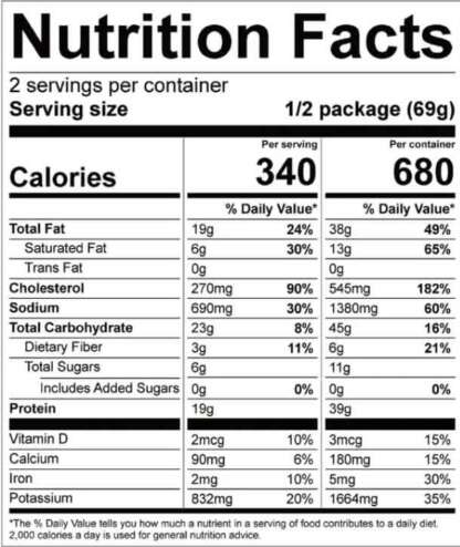 BREAKFAST SKILLET FREEZE DRIED FOOD - Image 2