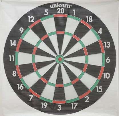 BULLSEYE ARCHERY TARGET COVERS - APPROX 45.75 x 45.75