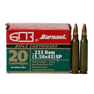 BARNAUL 223 REM 62gr SP 2907fps 20pk
