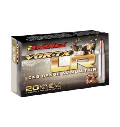 BARNES VOR-TX LR 6.5 CREEDMOOR 127gr LRX 2850fps 20pk