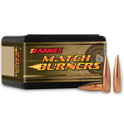 BARNES MATCH BURNER 6.5mm .264in 140gr 100pk