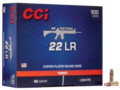 CCI TACTICAL 22LR 40gr CPRN 1200fps 300pk