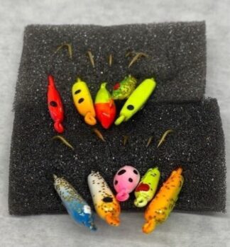 CELSIUS 10pc ICE FISHING JIG KIT