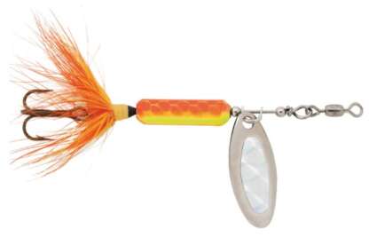 BANG TAIL 1/4oz CHARTREUSE FIRE SCALE SPINNER