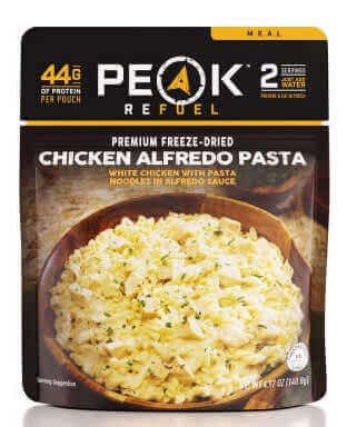 CHICKEN ALFREDO PASTA FREEZE DRIED FOOD