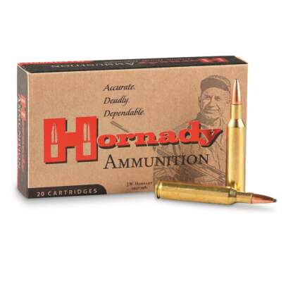 HORNADY CUSTOM 300 H&H 180gr INTERBOND 2870fps 20pk